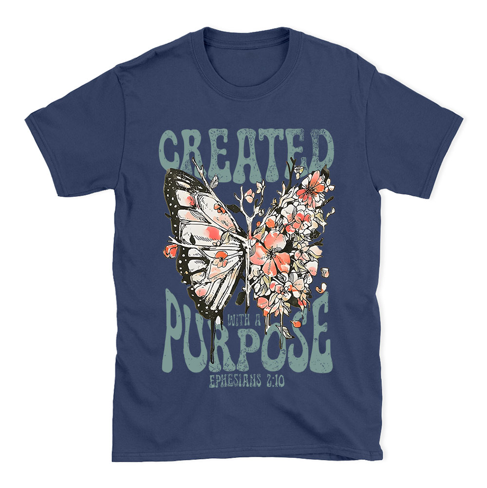 Created With A Purpose Christian T-Shirt