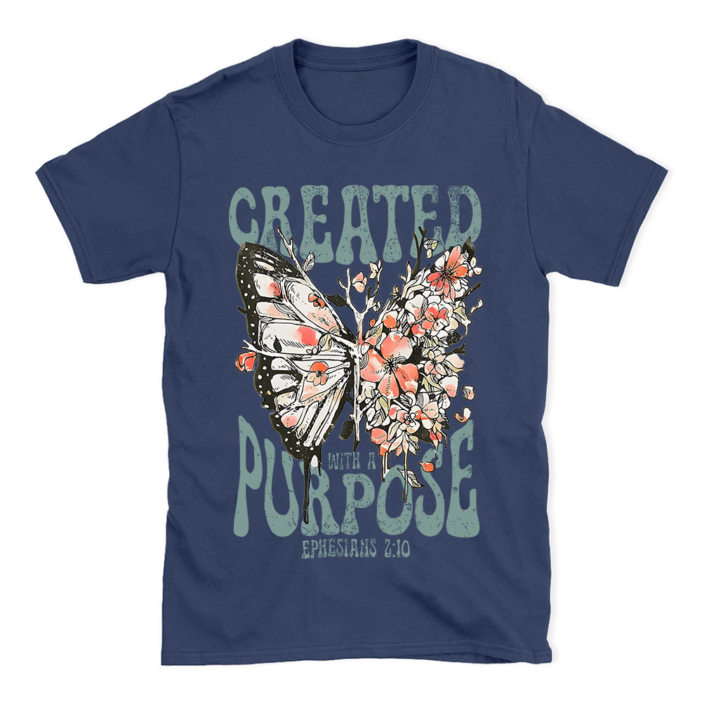 Created With A Purpose Christian T-Shirt
