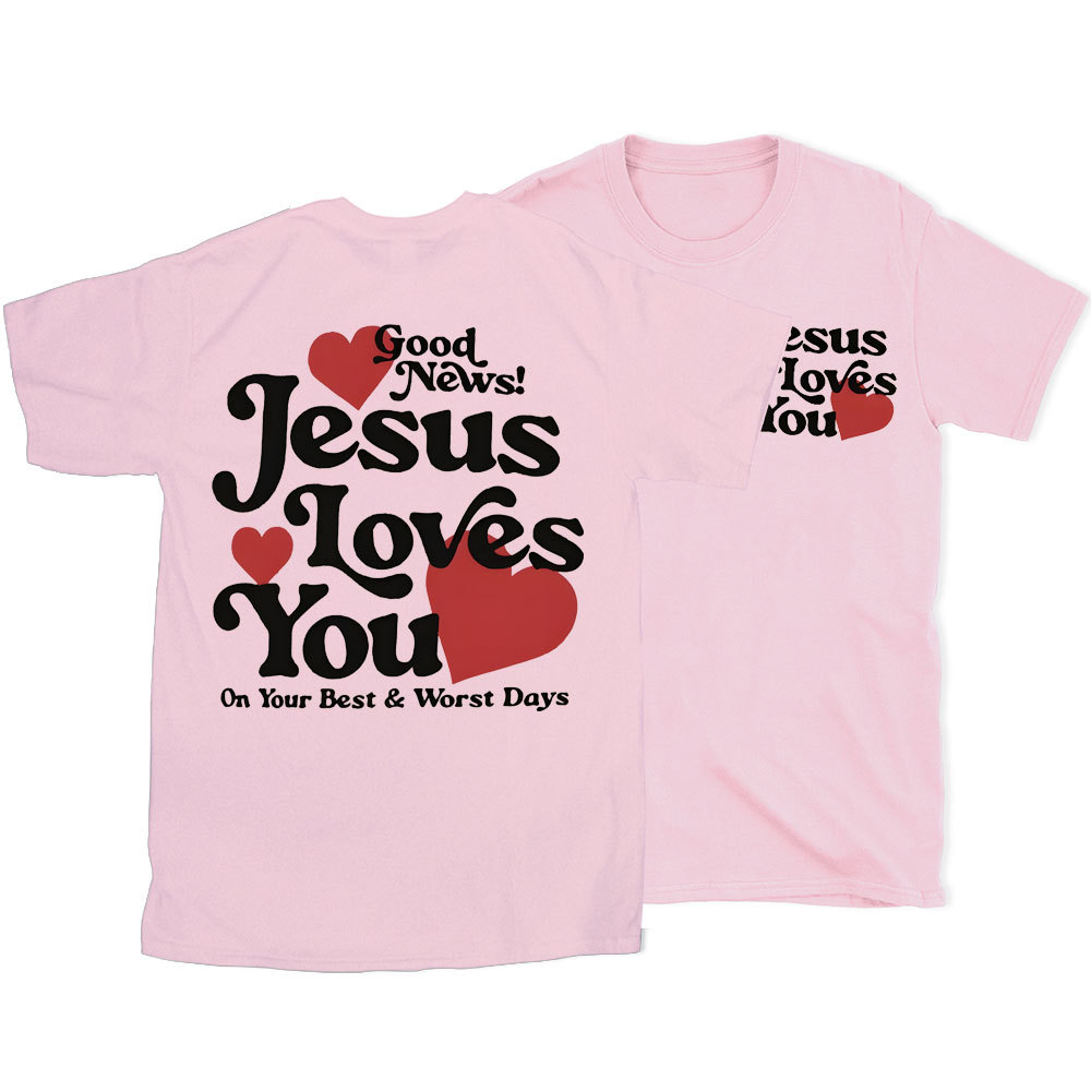 Good New Jesus Love You Chrsitian T-Shirt