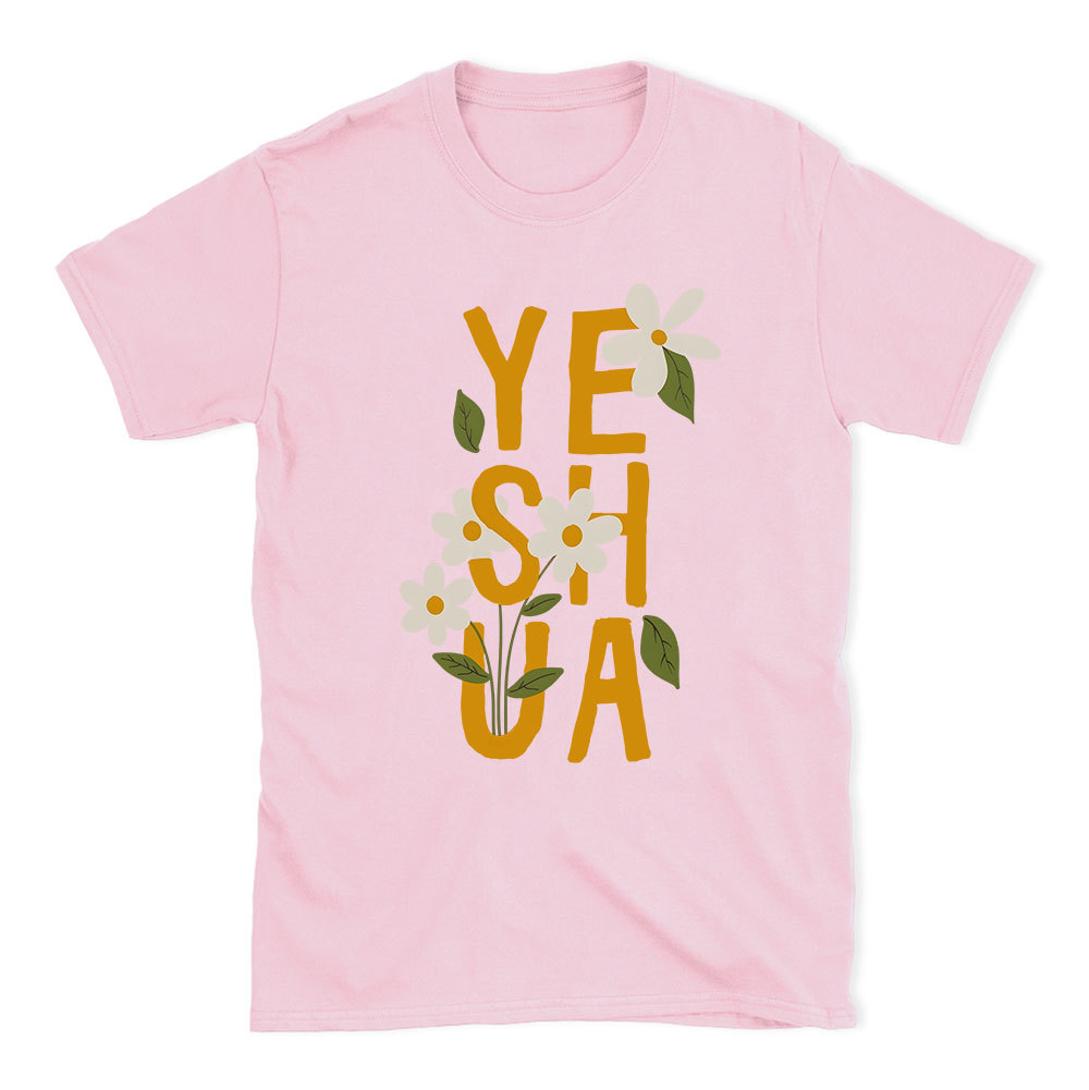 Yeshua With Flower Christian T-Shirt