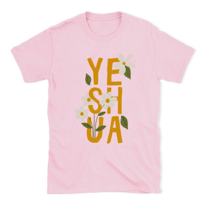 Yeshua With Flower Christian T-Shirt