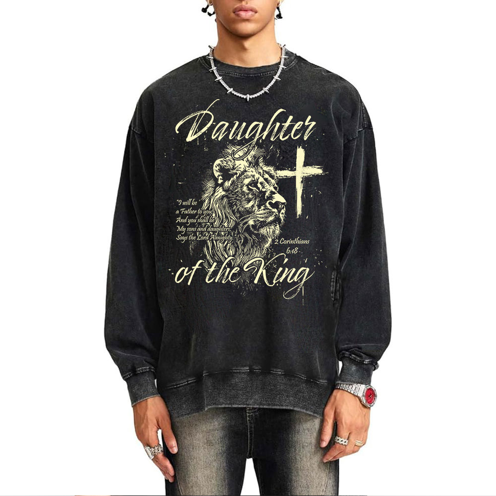 Daughter Of King Christian Washed Sweatshirt