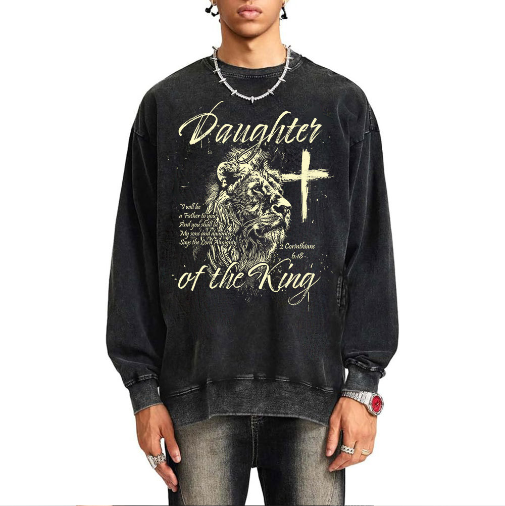 Daughter Of King Christian Washed Sweatshirt