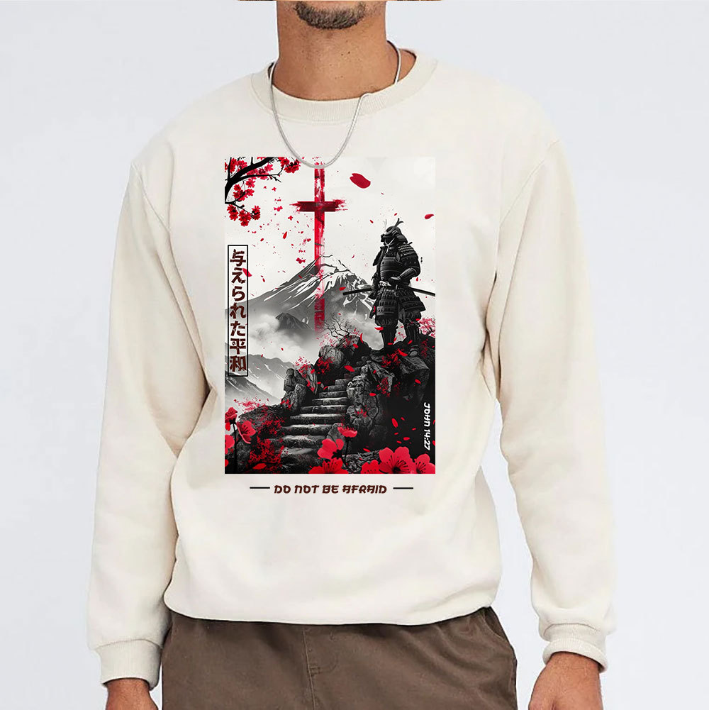 Peace Christian Washed Sweatshirt