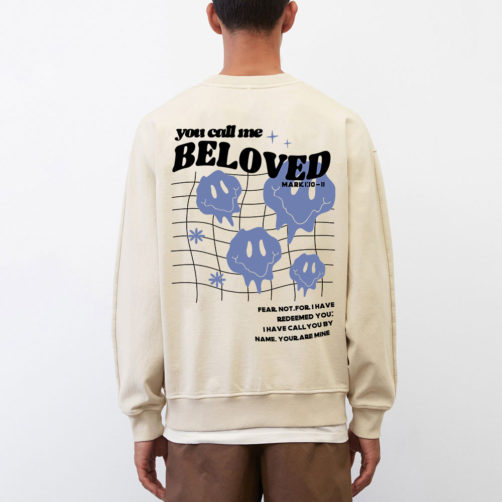 You Call Me Beloved Christian Washed Sweatshirt