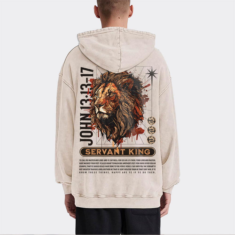 Servant King Christian Washed Hoodie 