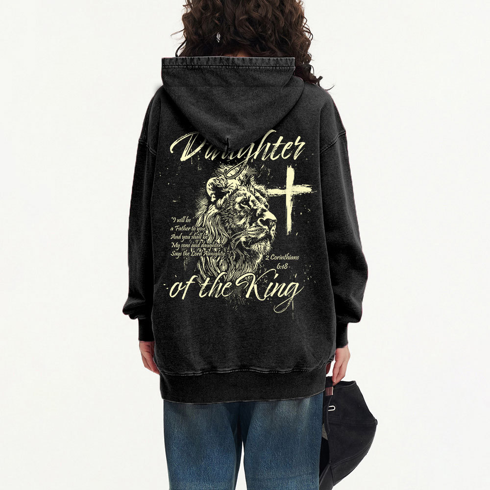 Daughter Of King Christian Washed Hoodie 