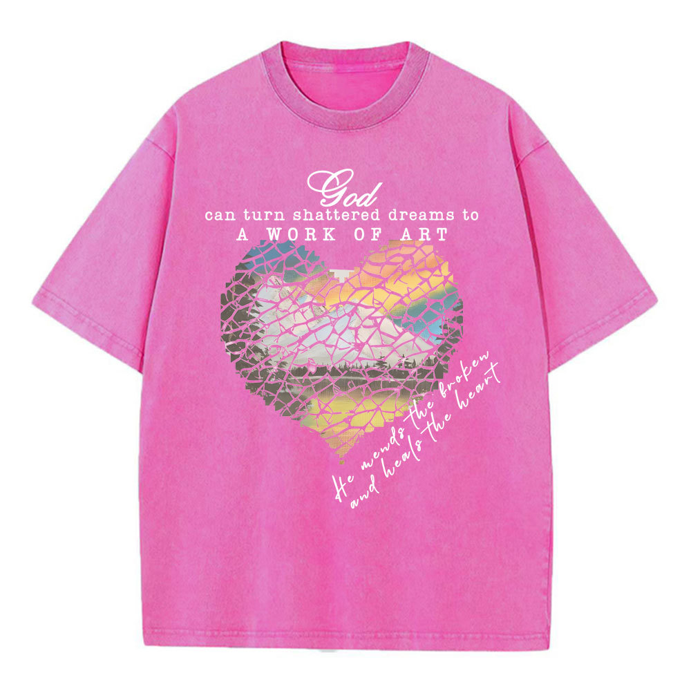 Your Plan And God's Plan Christian Washed T-Shirt Sale-GuidingCross