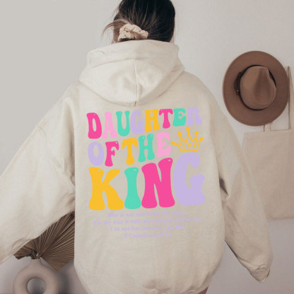 Daughter Of The King Christian Washed Hoodie
