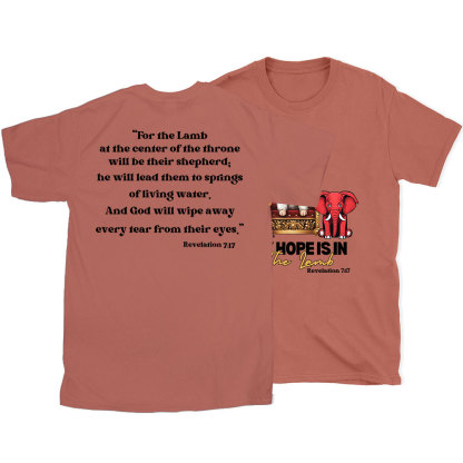 My Hope Is In The Lamb Christian T-Shirt