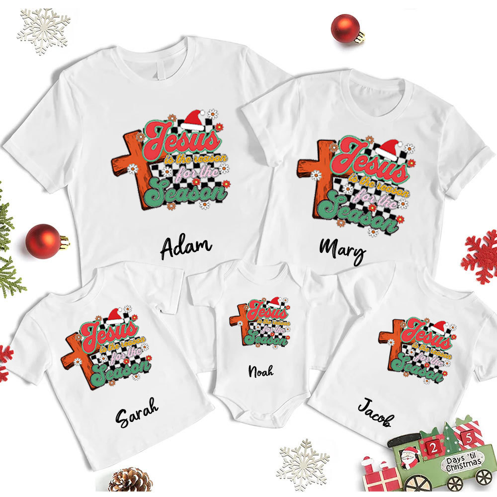 A Thrill Of Hope The Weary World Rejoice Christmas Family Matching Shirts Sale - GuidingCross
