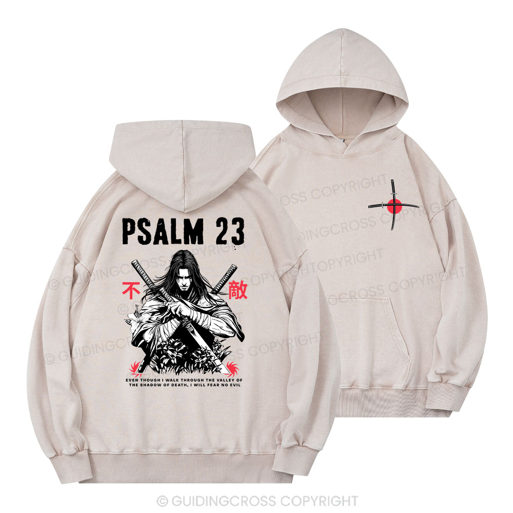 Aesthetic Mens Christian Washed Hoodie 