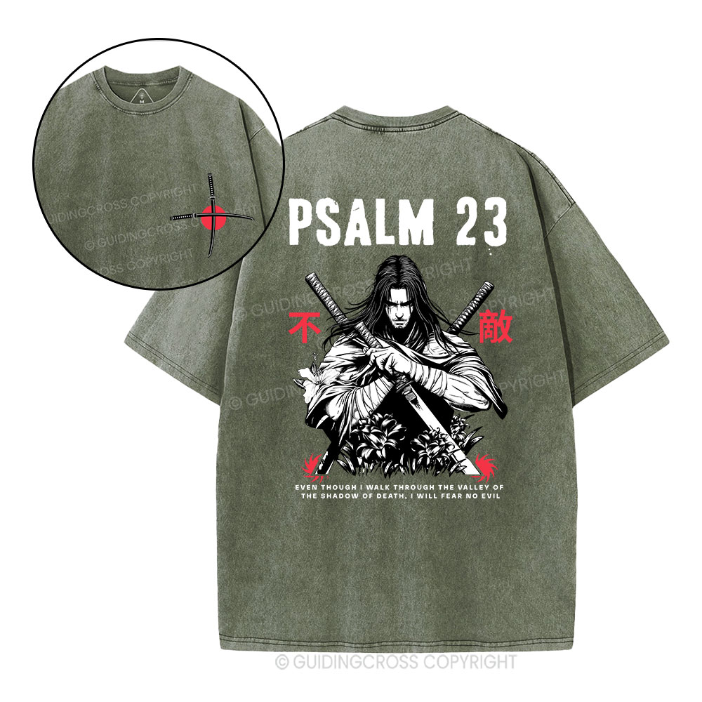 Aesthetic Mens Christian Washed T-Shirt