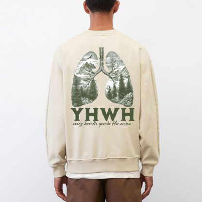 YHWH Christian Washed Sweatshirt