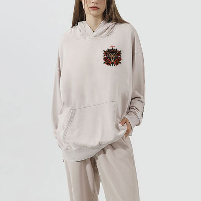 Slaying Giants Christian Washed Hoodie