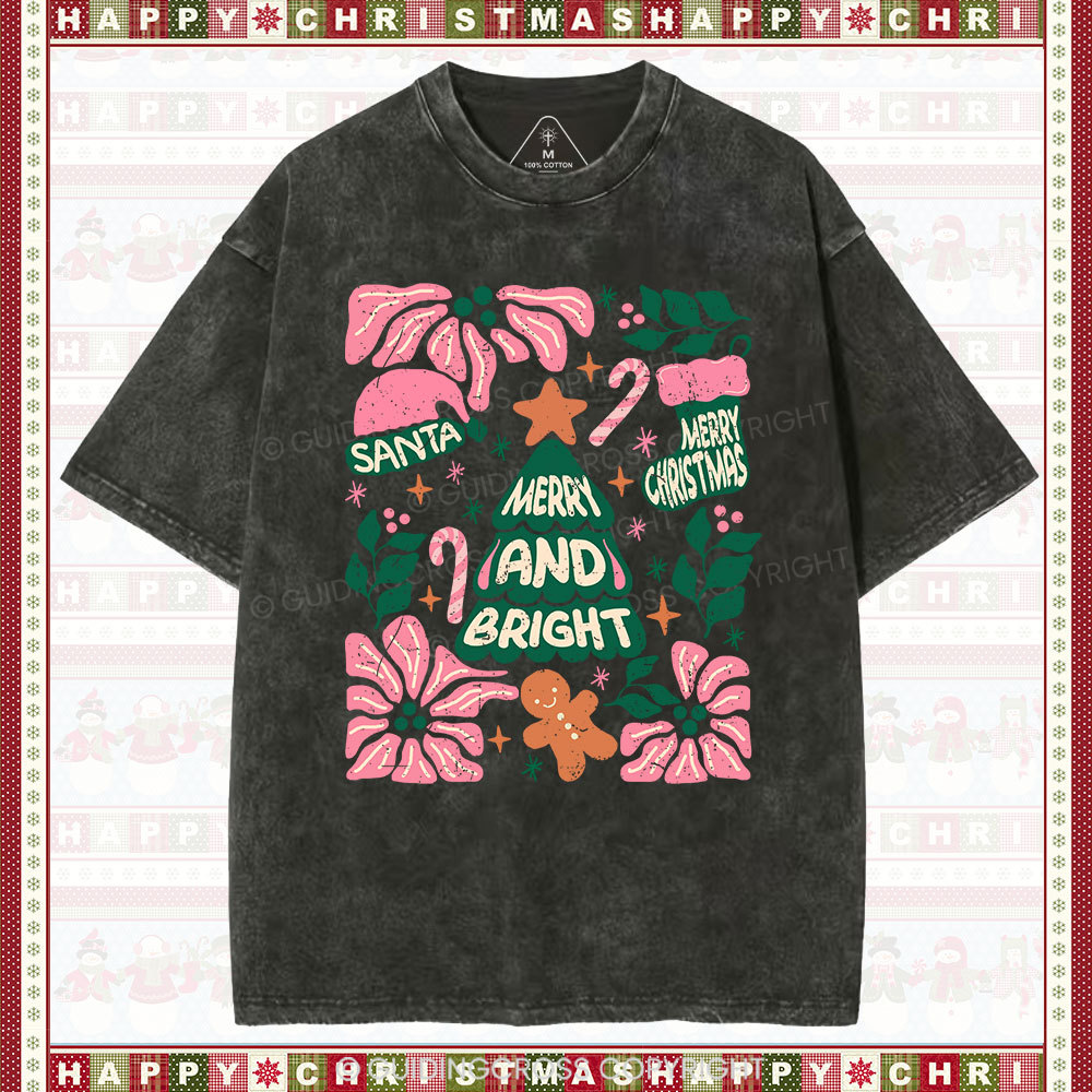 Be The Light Christian Washed T-Shirt