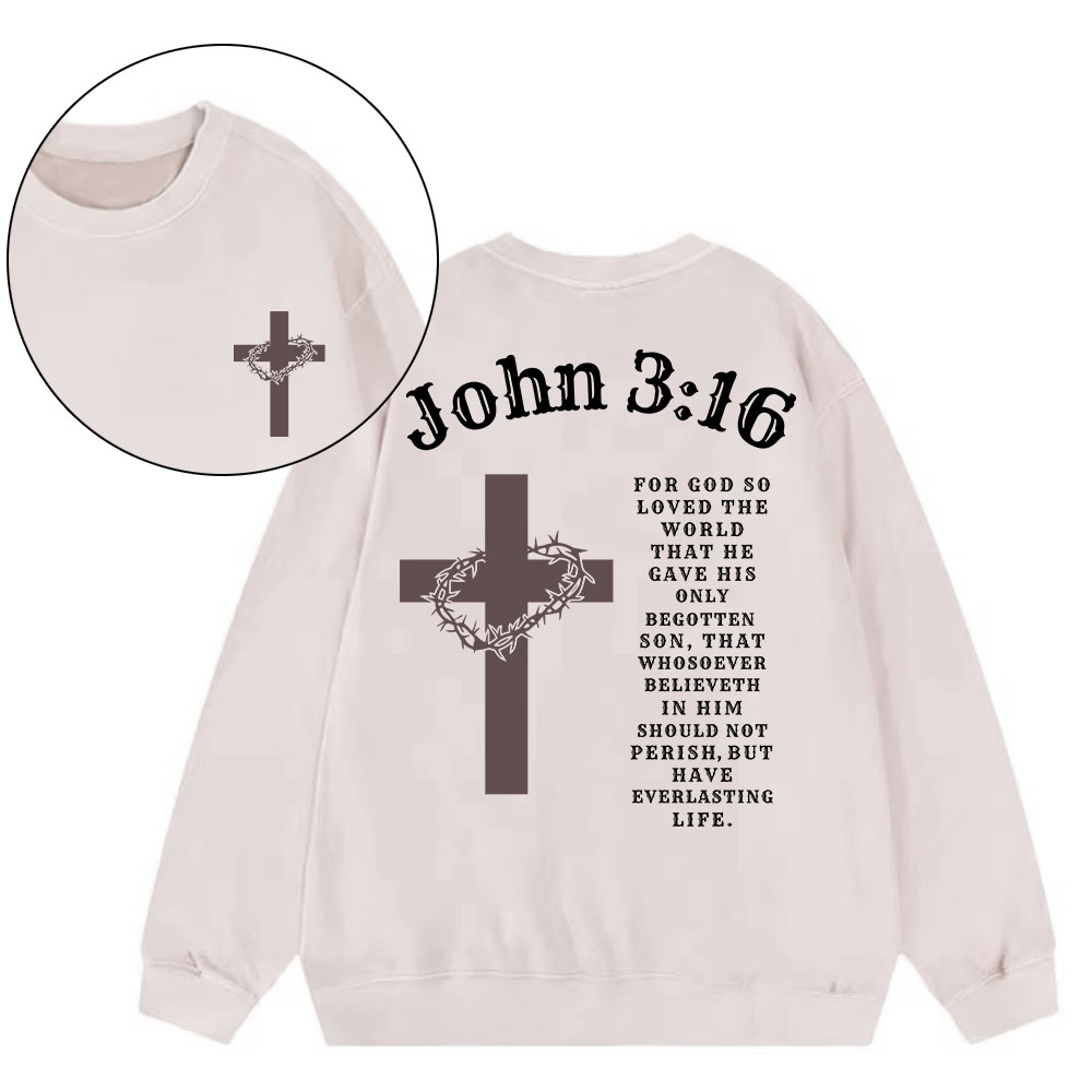 Faith Apparel Christian Washed Sweatshirt