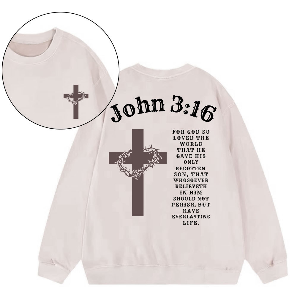 Faith Apparel Christian Washed Sweatshirt