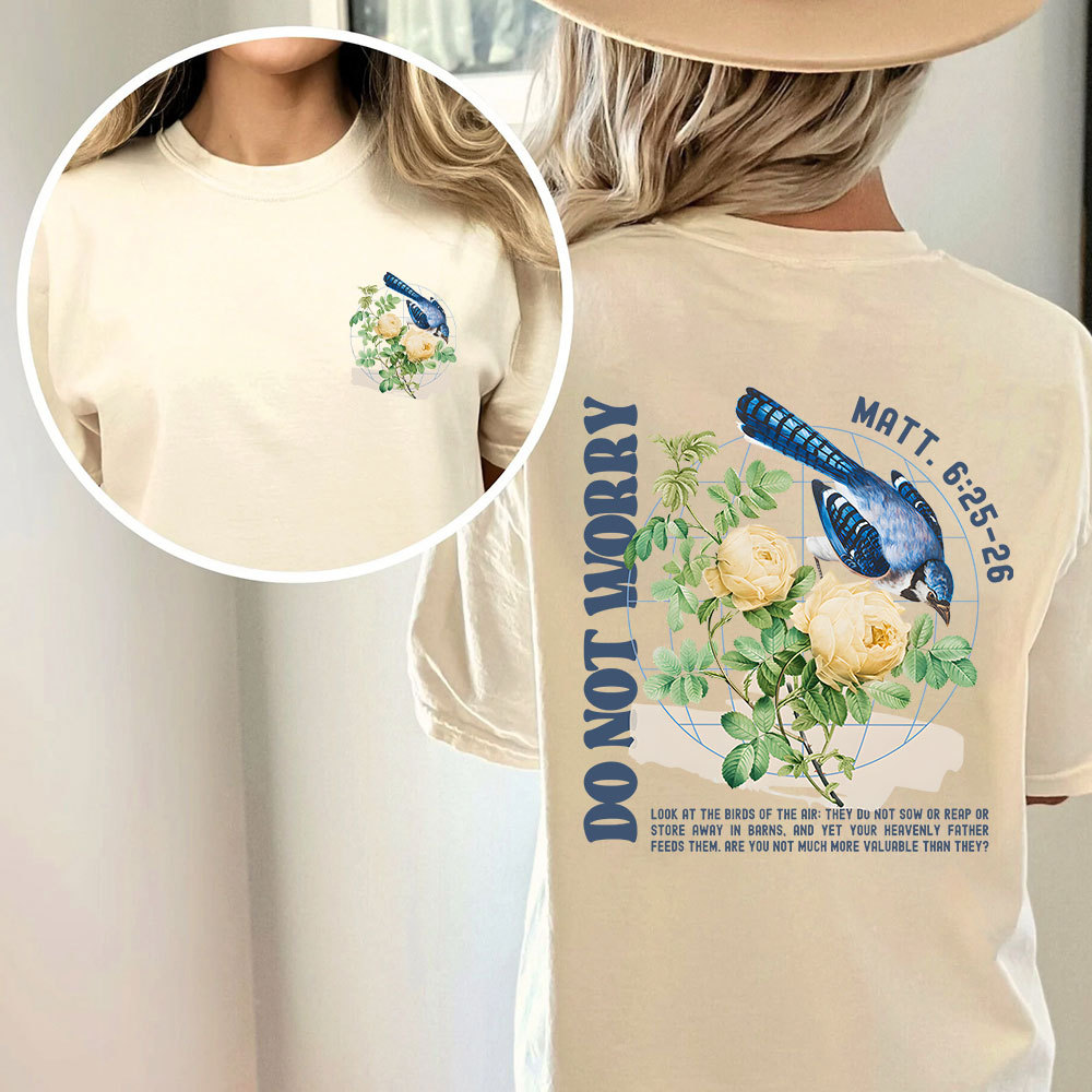 Do Not Worry Christian Washed T-Shirt