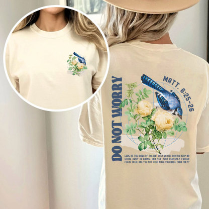 Do Not Worry Christian Washed T-Shirt