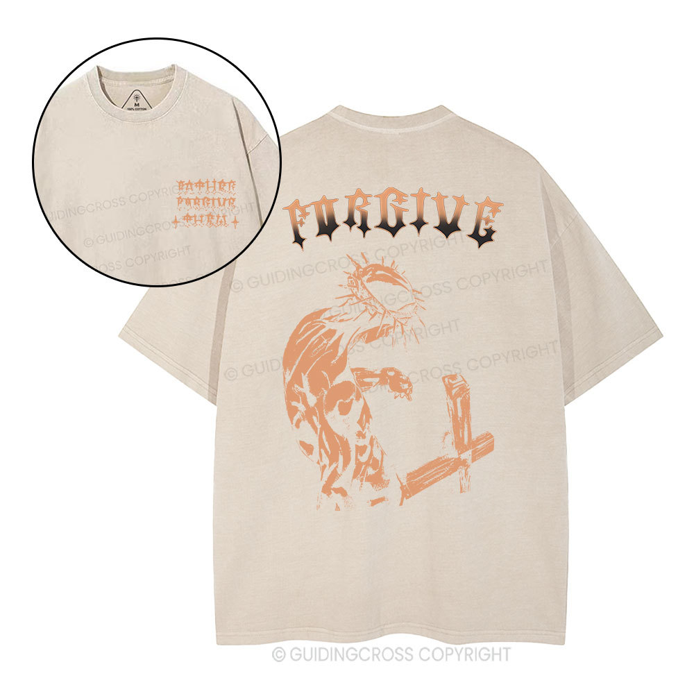 Forgiven Christian Washed T-Shirt