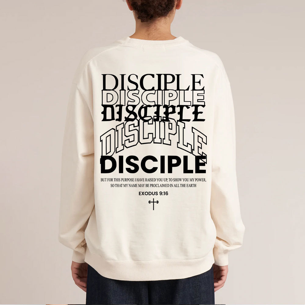 Discipple Christian Washed Sweatshirt