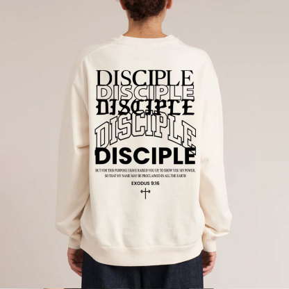 Discipple Christian Washed Sweatshirt