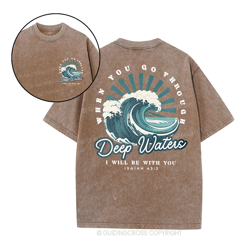 Deep Water Chirstian Washed T-Shirt