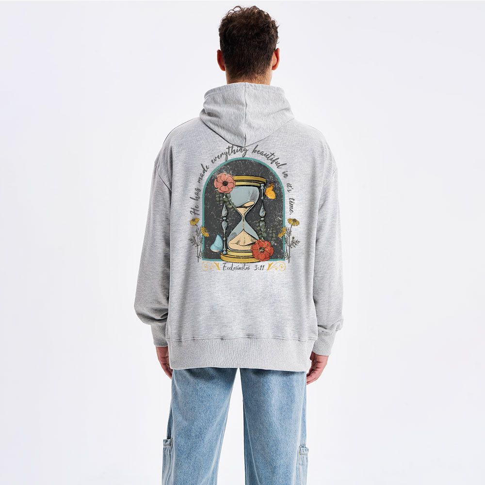 He Has Made Everything Beauty Classic Christian Hoodie