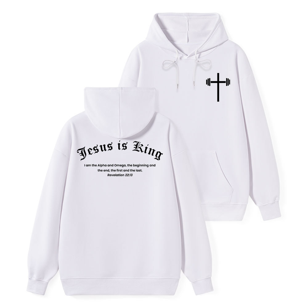 Jesus Is King Classic Christian Hoodie