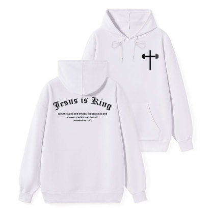 Jesus Is King Classic Christian Hoodie