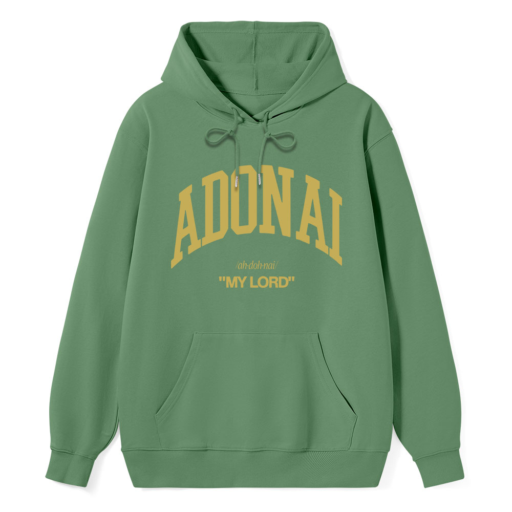 ADONAI My Lord Classic Christian Hoodie