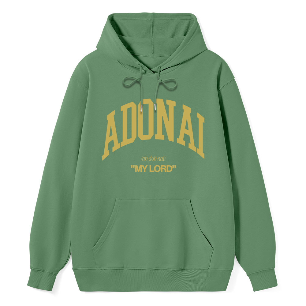 ADONAI My Lord Classic Christian Hoodie