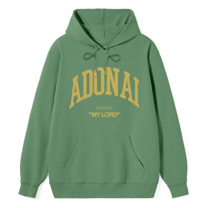 ADONAI My Lord Classic Christian Hoodie