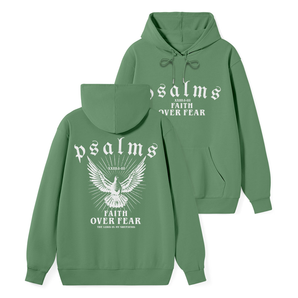 Faith Over Fear Classic Christian Hoodie