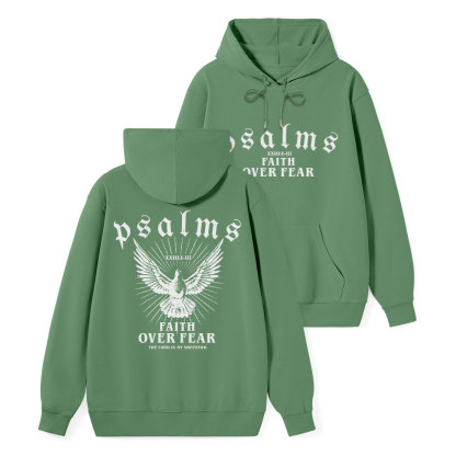 Faith Over Fear Classic Christian Hoodie