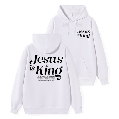 Jesus Is King Classic Christian Hoodie
