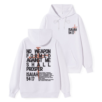 No Weapon Classic Christian Hoodie