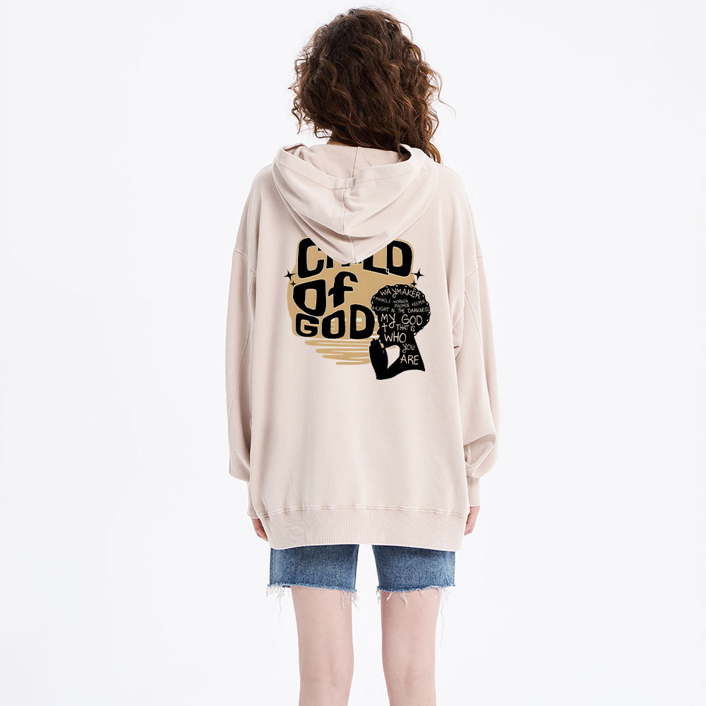 Child Of God Christian Washed Hoodie