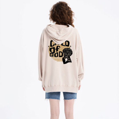 Child Of God Christian Washed Hoodie