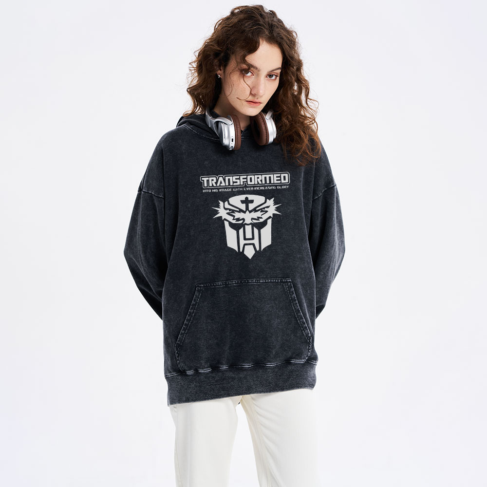 Transformed Christian Washed Hoodie