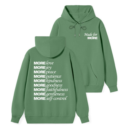 Made For More Classic Christian Hoodie