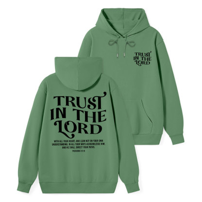 Trust In The Lord Classic Christian Hoodie