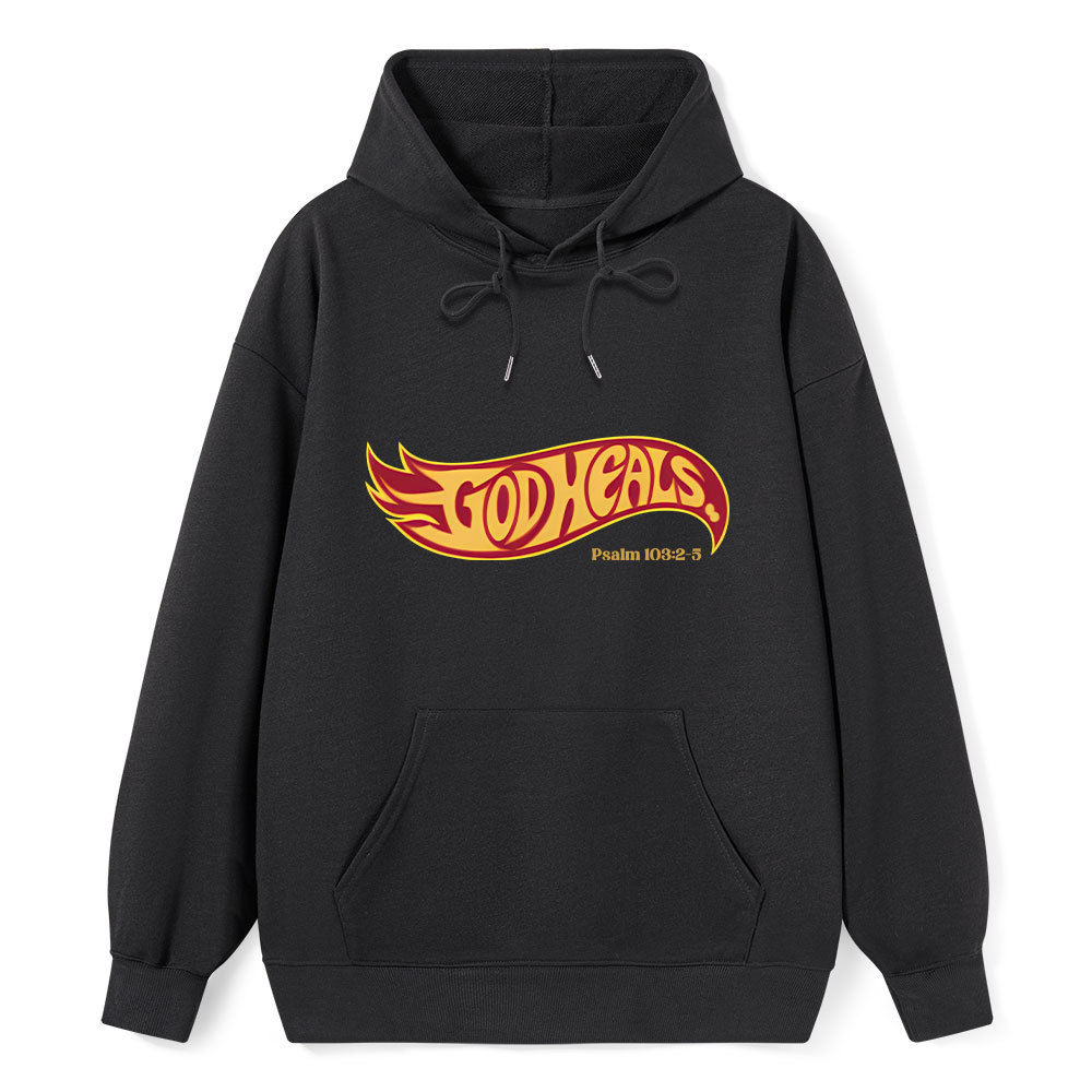 God Heals Classic Christian Hoodie