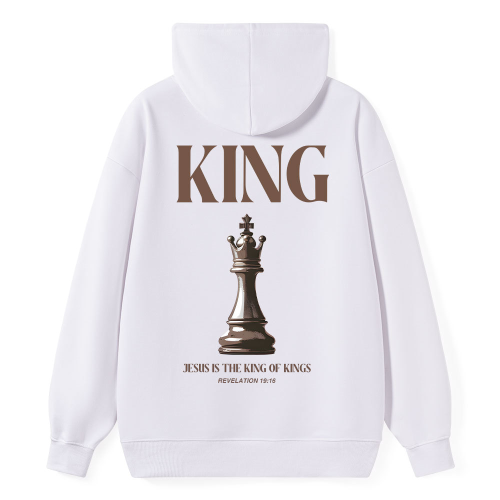Jesus Is The King Of Kings Classic Christian Hoodie
