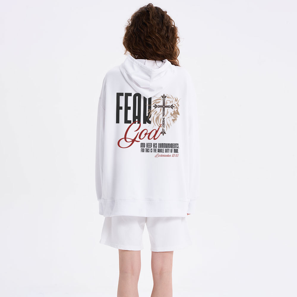 Fead God Classic Christian Hoodie