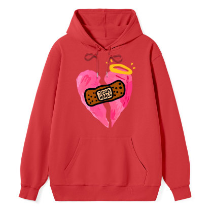 Jesus Heals Classic Christian Hoodie