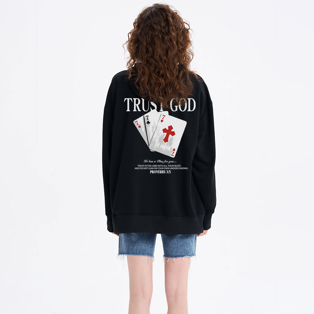 Trust God Classic Christian Hoodie