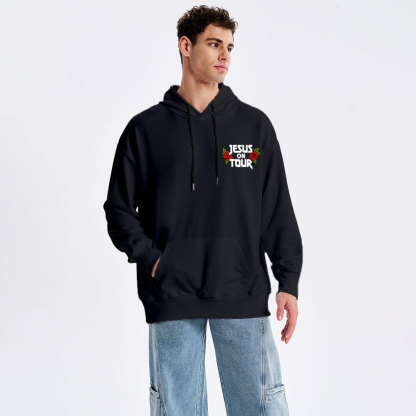 Jesus On Tour Classic Christian Hoodie
