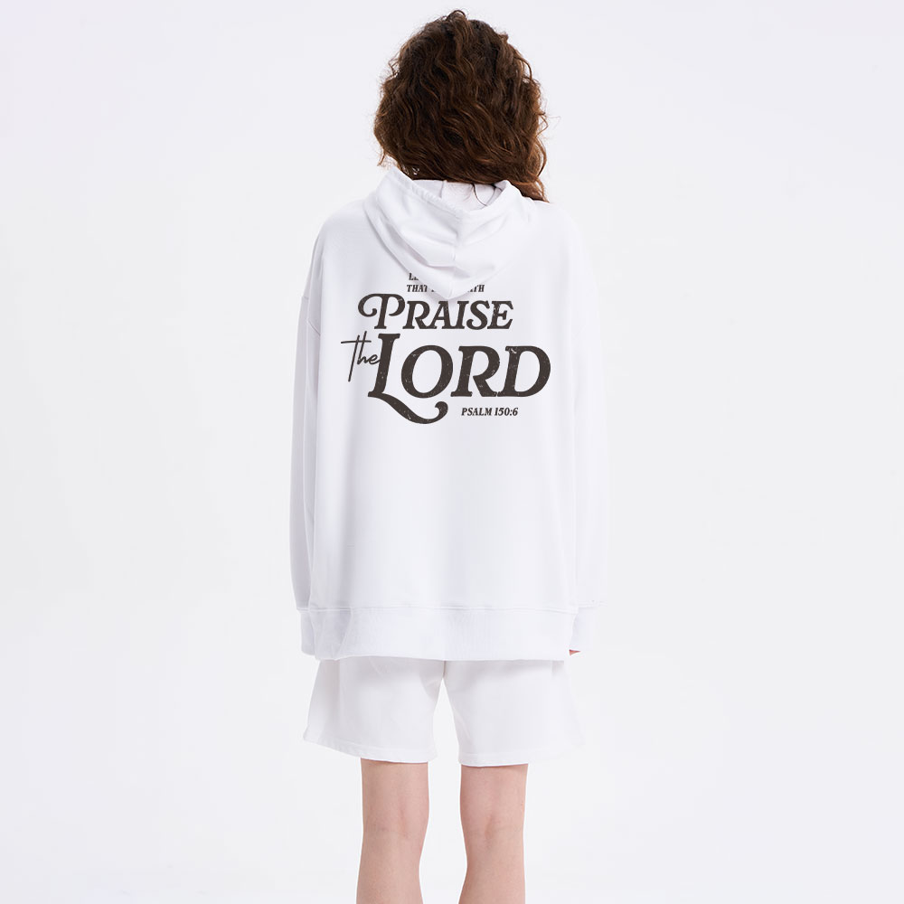 Praise The Lord Classic Christian Hoodie